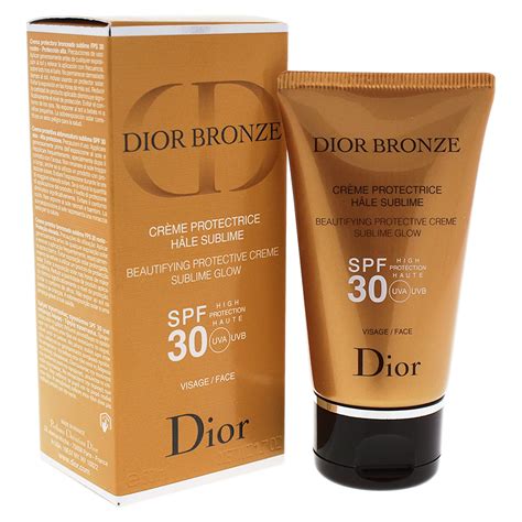 dior bronze beautifying protective cream sublime glow|dior bronze spf 30.